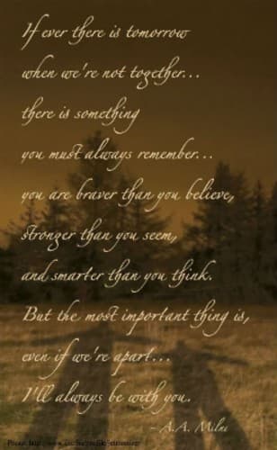 Grief Quote by AA Milne