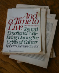 Book cover of And a Time to Live.