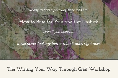 Banner: Writing Your Way Through Grief